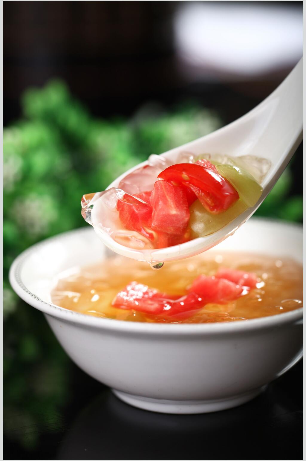 冰粉美食特写高清图片素材