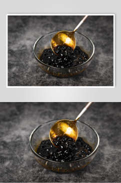 黑糖珍珠果汁高清图片