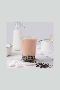 牛奶珍珠奶茶食物高清图片