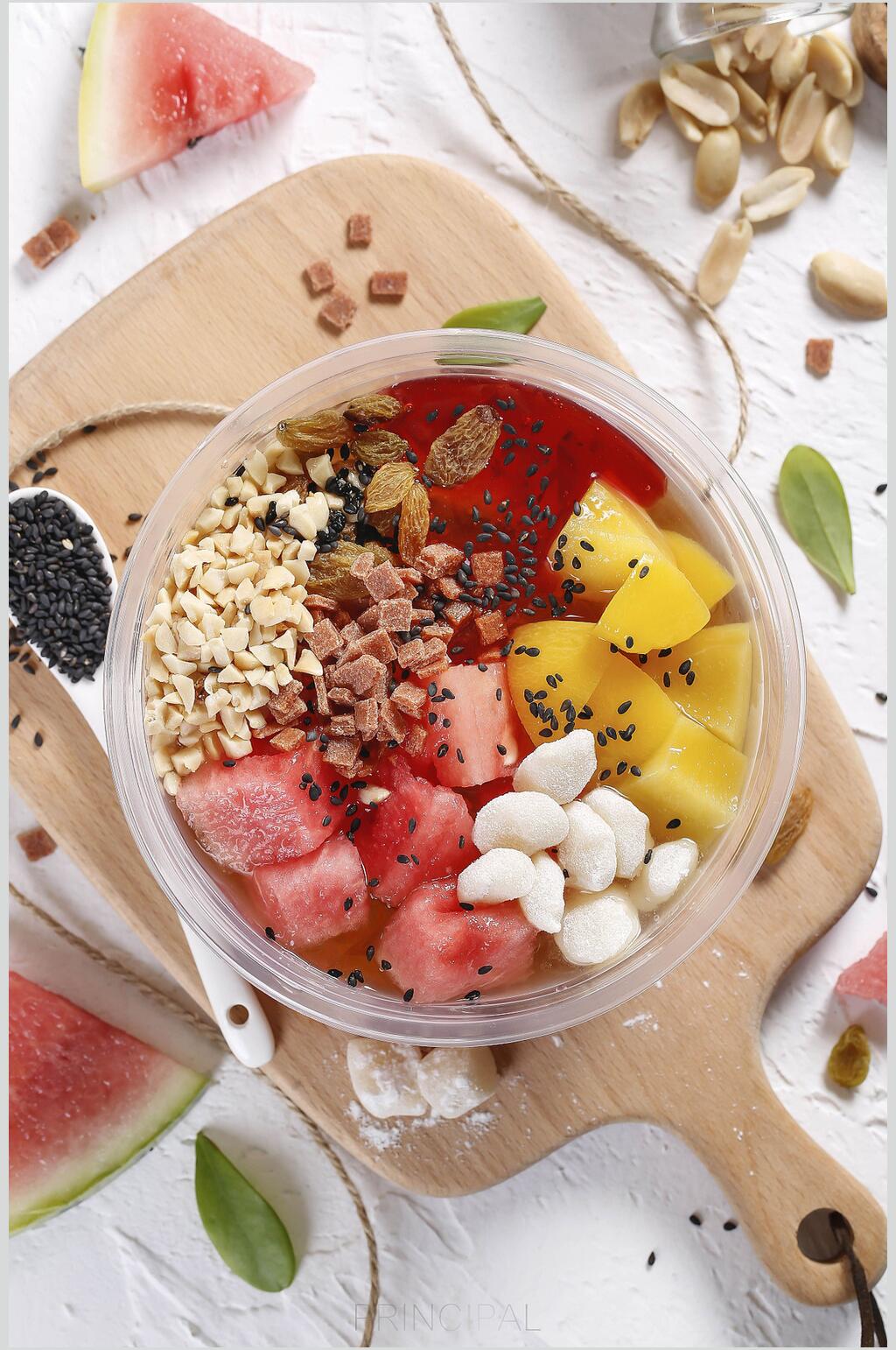 夏日清补凉冰粉美食高清图片素材