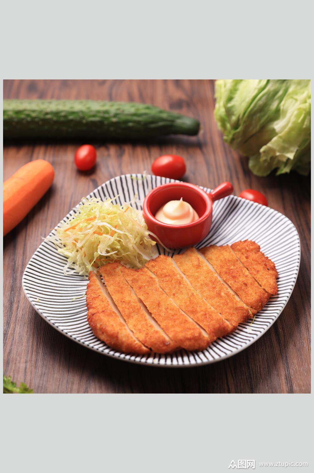 飘香鸡排煲仔饭图片