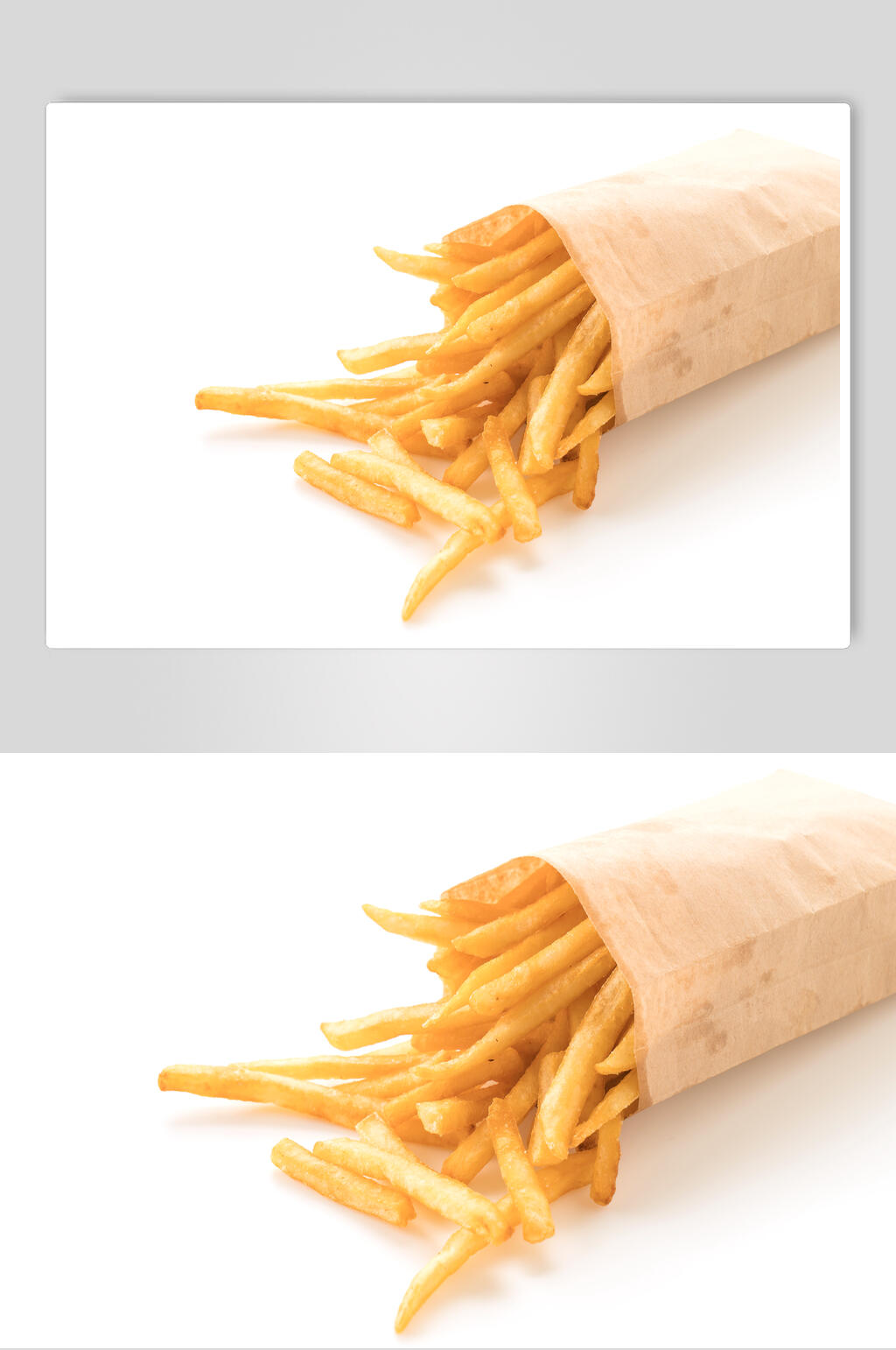 正宗美味薯条汉堡炸鸡高清图片素材