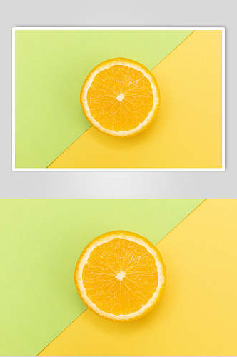 清新特色橙子水果摄影图片