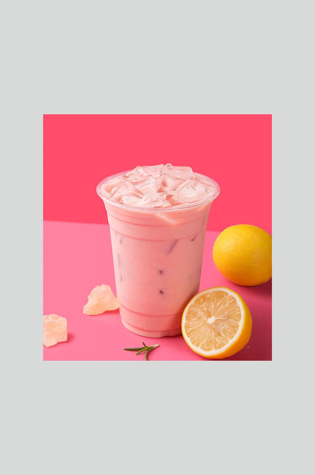 招牌柠檬奶茶食物高清图片素材