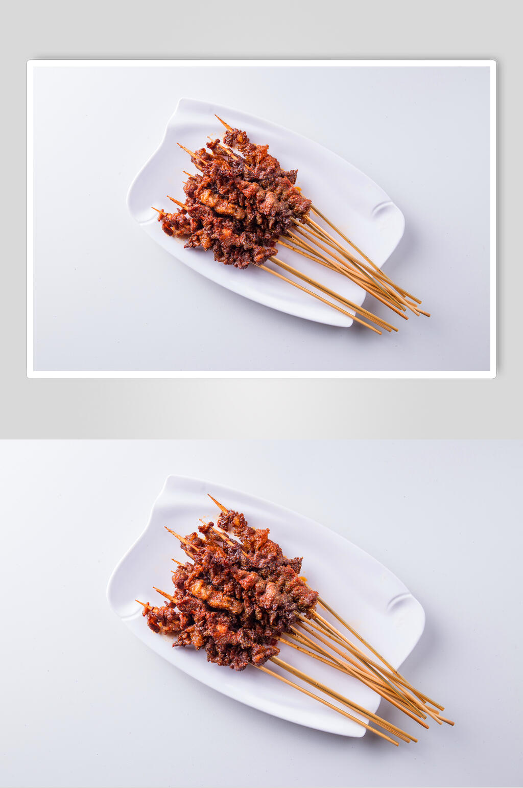 新鲜牛肉串美食图片素材