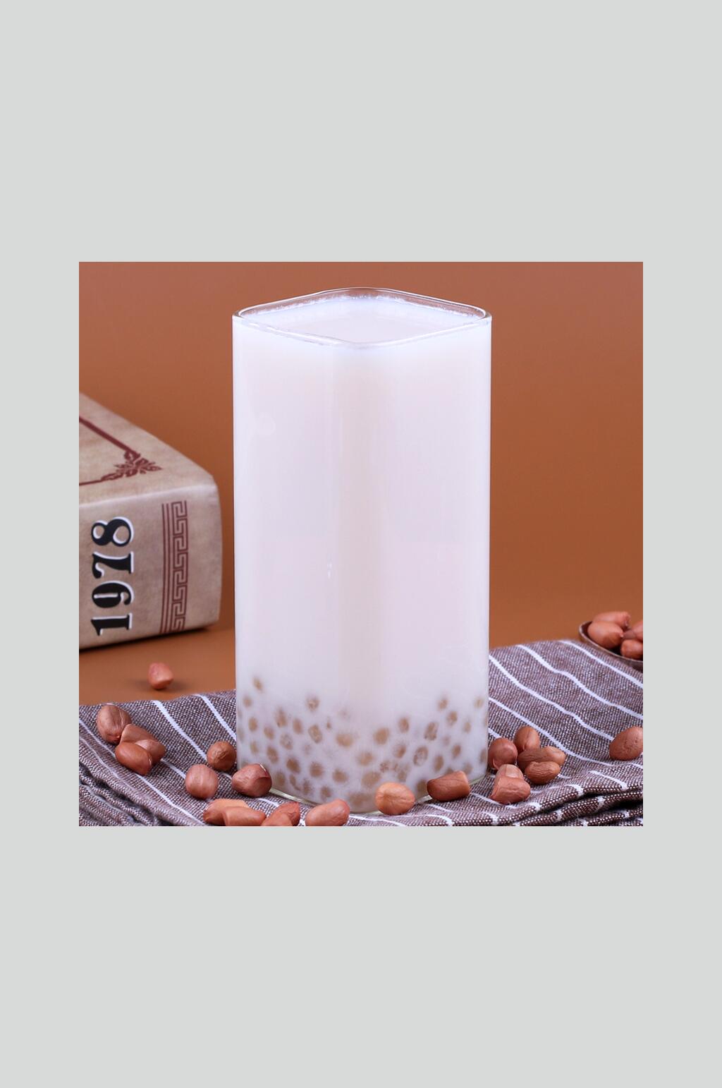奶茶花生珍珠摄影图片素材