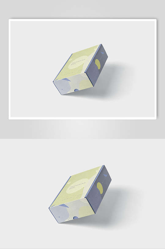 高端大气美白补水面膜礼盒样机