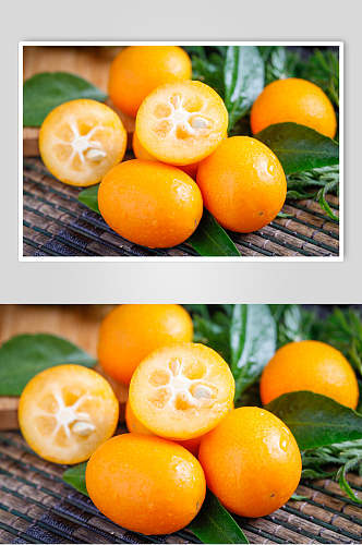 橙子水果食物图片