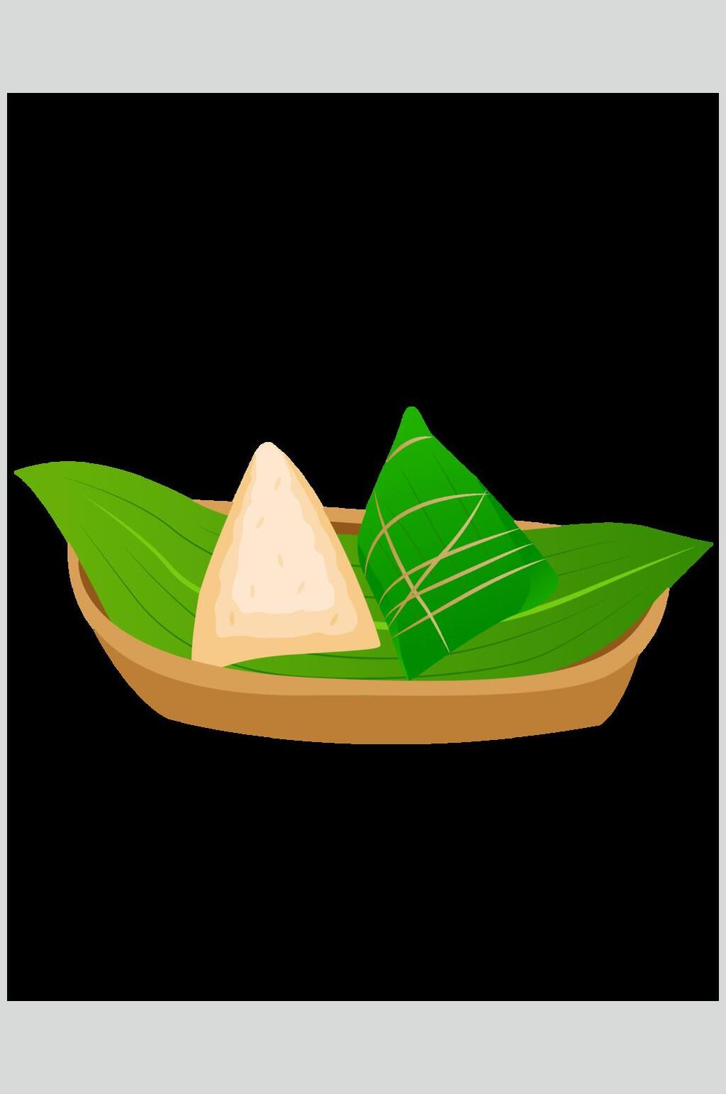 粽子传统美食端午节插画元素素材