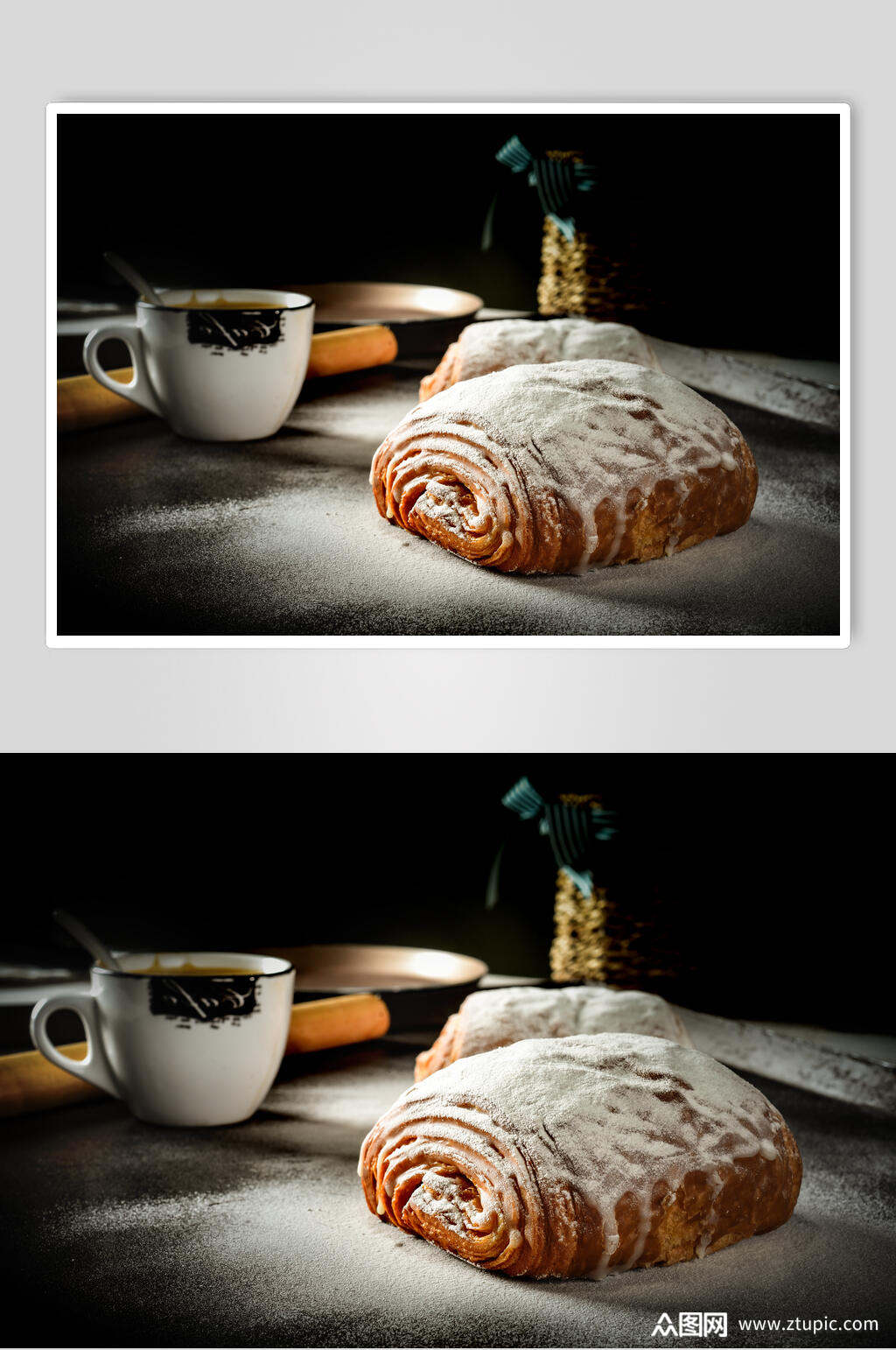 美味烘焙面包场景图片