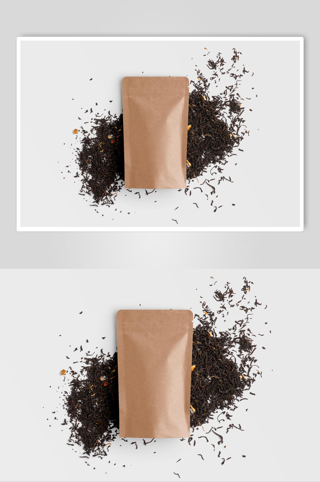精品茶叶品牌整套VI样机效果图素材