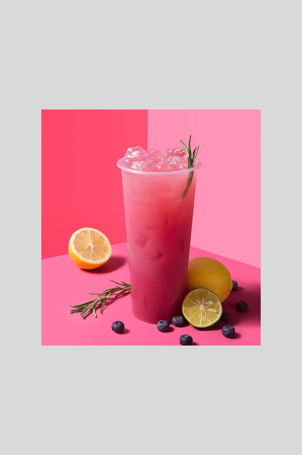 清新粉色奶茶食物高清图片素材