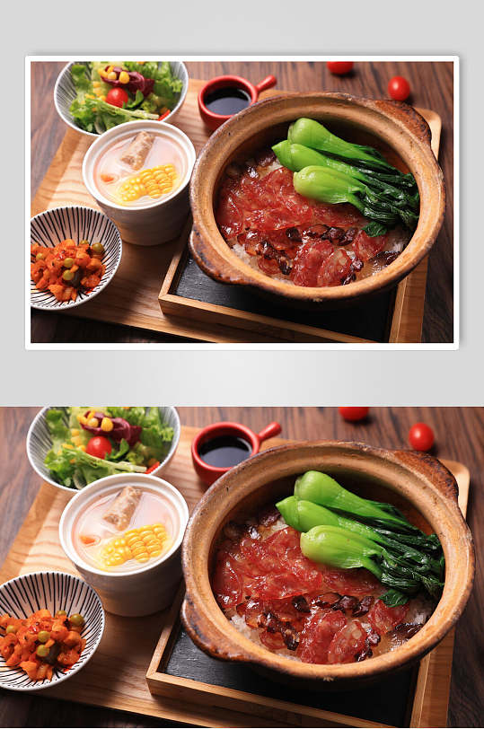 正宗美味煲仔饭餐饮美食图片