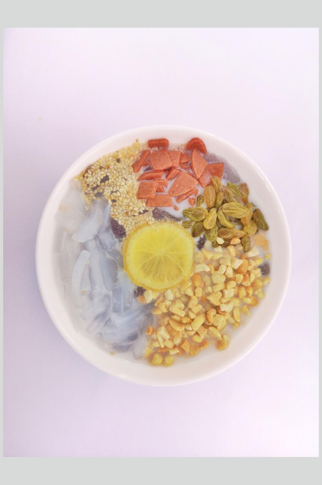 夏季美味冰粉食物摄影图片素材