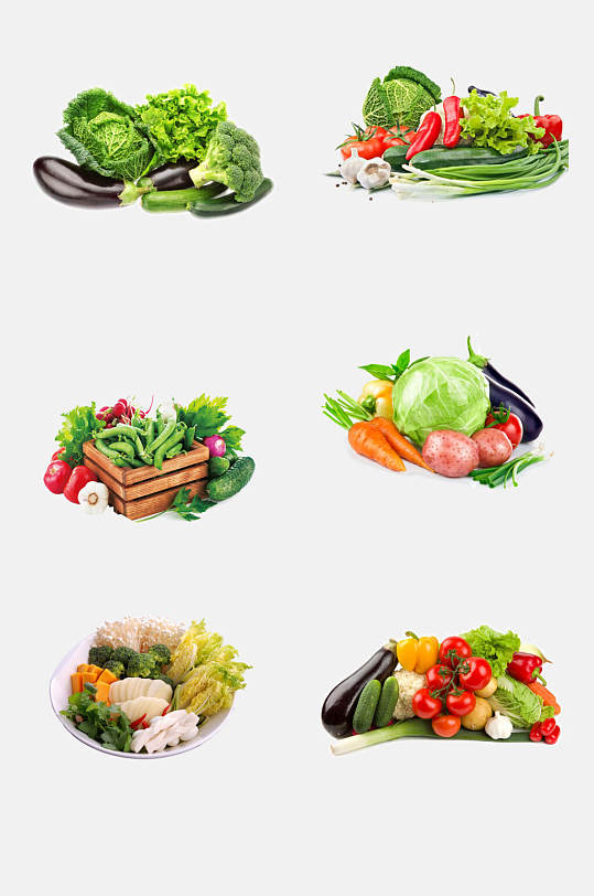 绿色蔬菜水果免抠元素