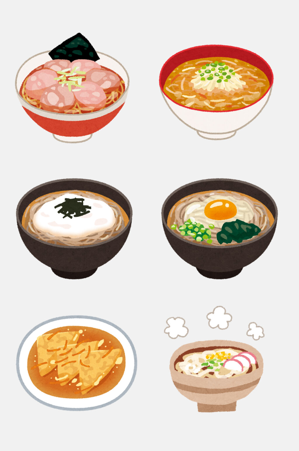 日料面食龙须面美食免抠元素素材