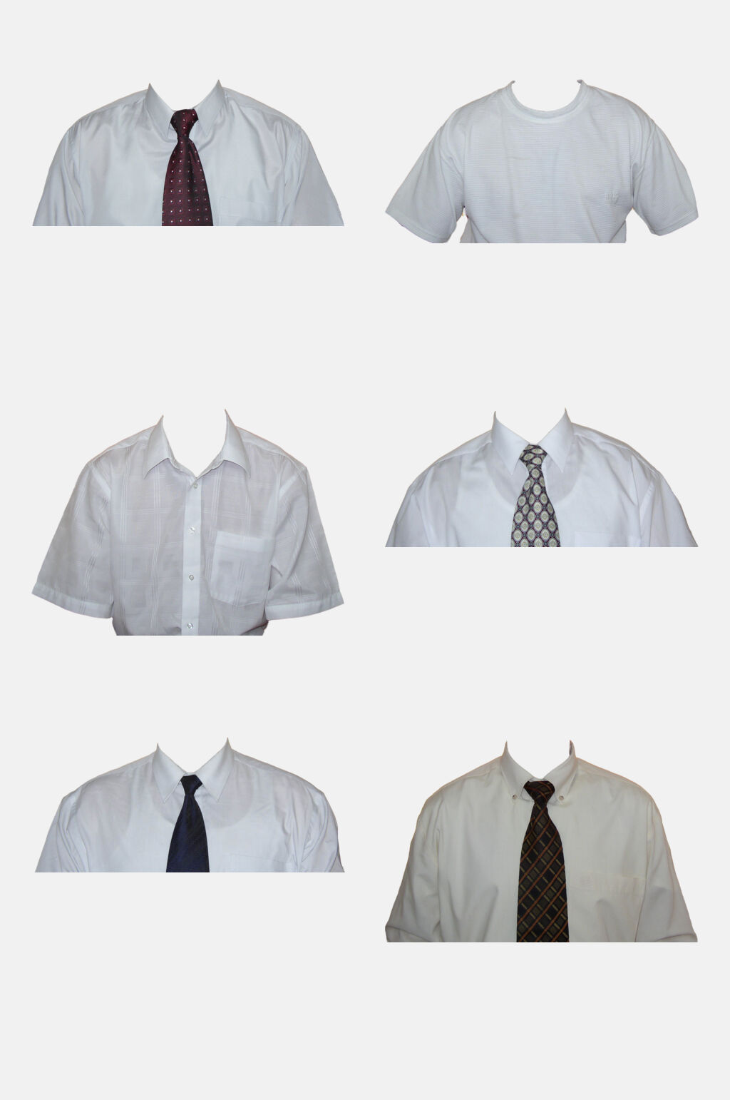 男正装领带衬衫男性衬衫免抠元素