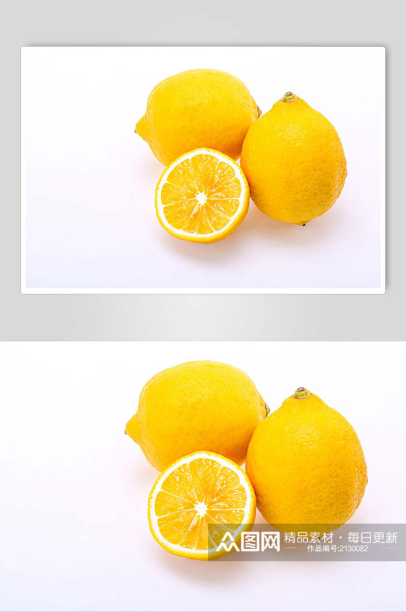 有机金黄柠檬高清图片素材