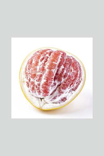 新鲜美味红心柚食品实拍图片