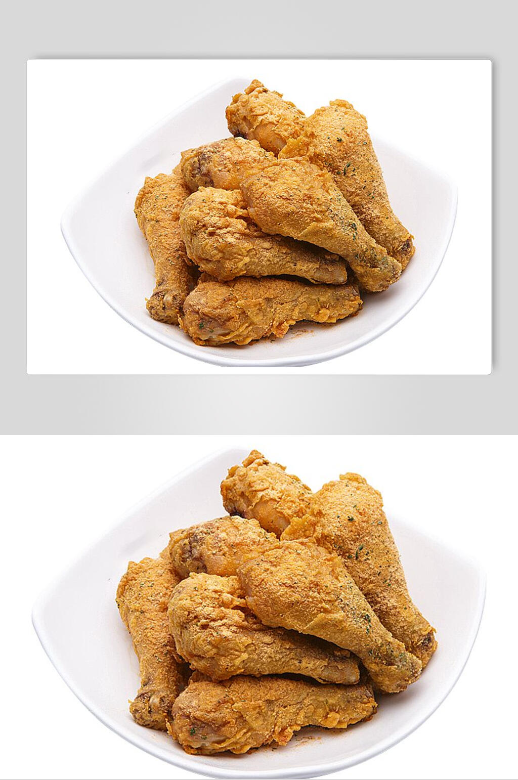健康美味韩式鸡腿炸鸡小食高清图片素材