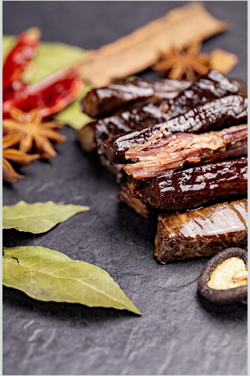 牛肉干美食摄影图片素材