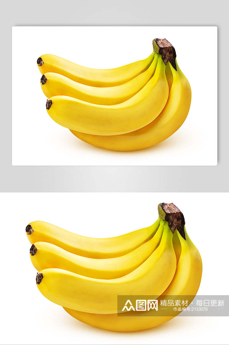 几何甜蜜香蕉美食摄影图片素材
