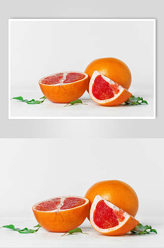 清新血橙水果食品图片