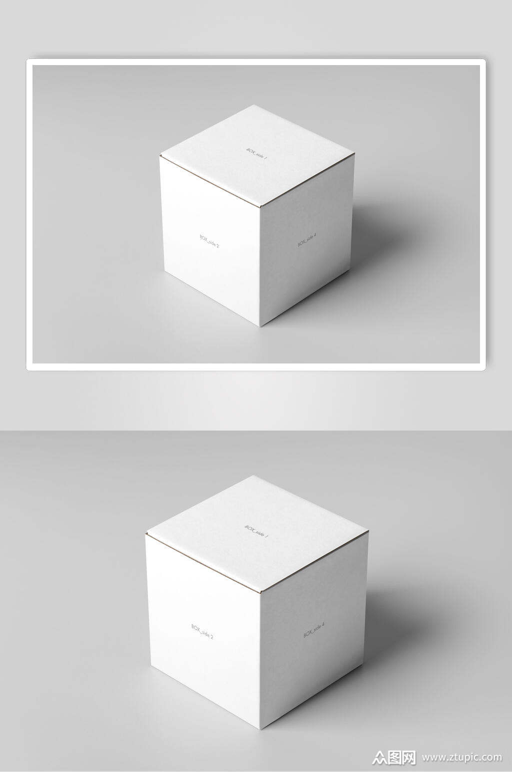 众图网独家提供高端自然雪白色纸箱样机素材免费下载,本作品是由天涯