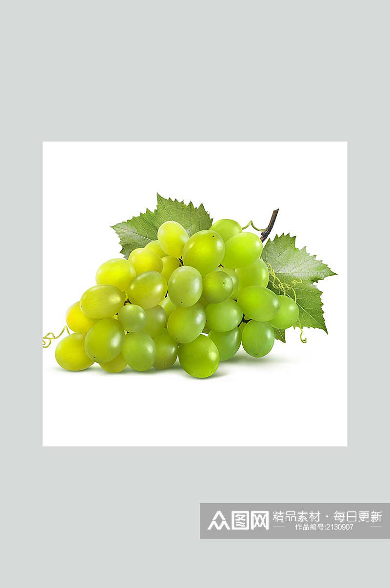 绿葡萄美食摄影图片素材