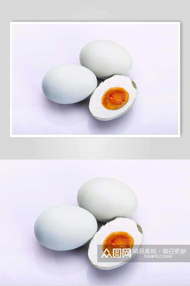 新鲜美味精品咸鸭蛋食品图片素材