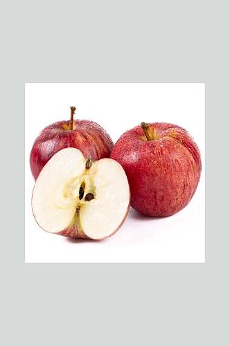 品质红苹果水果高清图片