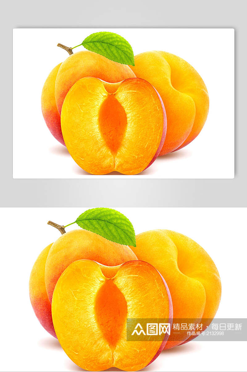 水果杏食品摄影图片素材
