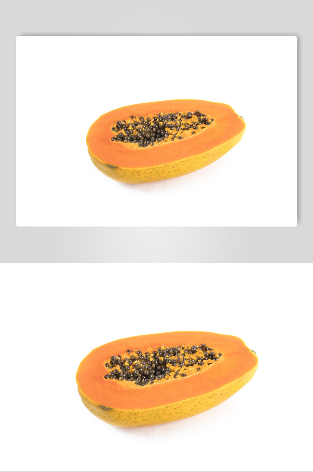 半个木瓜高清图片素材
