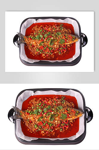 红油烤鱼食品图片