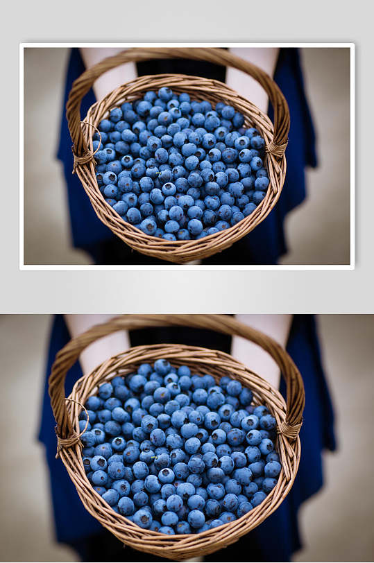 精品蓝莓水果图片