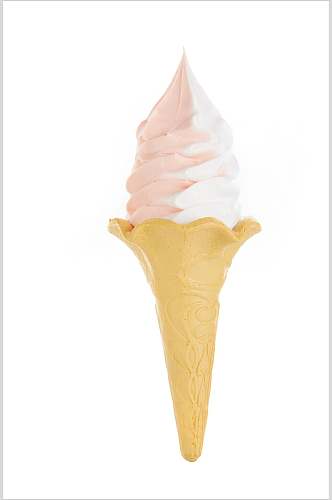 甜筒冰淇淋冷饮图片