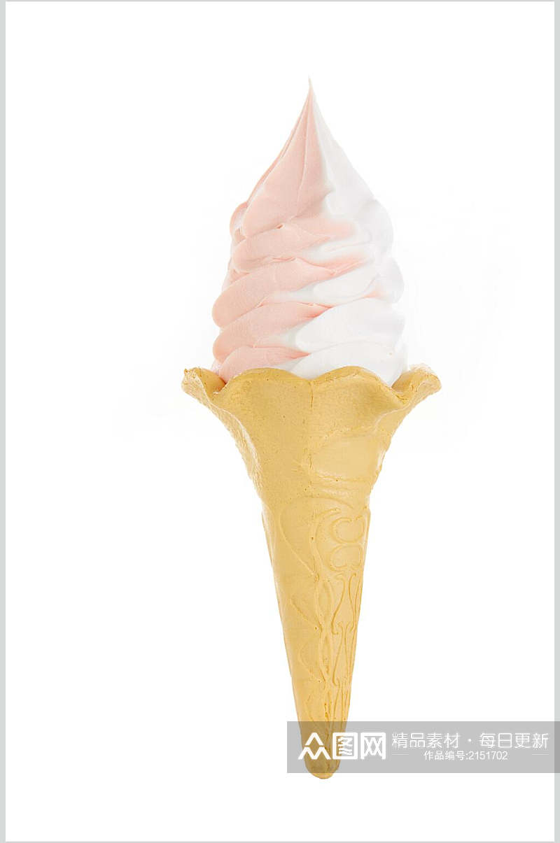 甜筒冰淇淋冷饮图片素材
