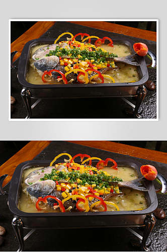 特色烤鱼食物图片