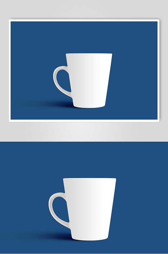 简约精美奶茶杯子样机设计