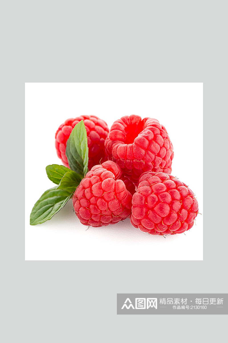 鲜香美味树莓食品实拍图片素材