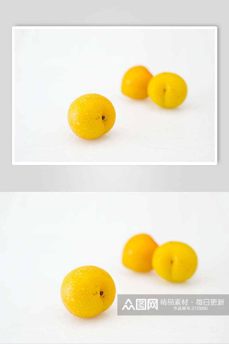 金黄美味杏食品摄影图片素材