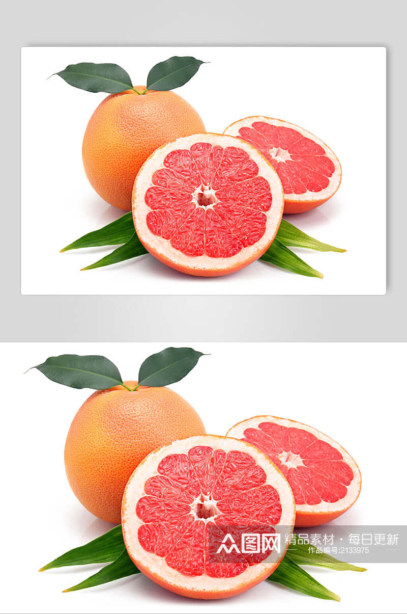 新鲜美味血橙水果食品图片素材