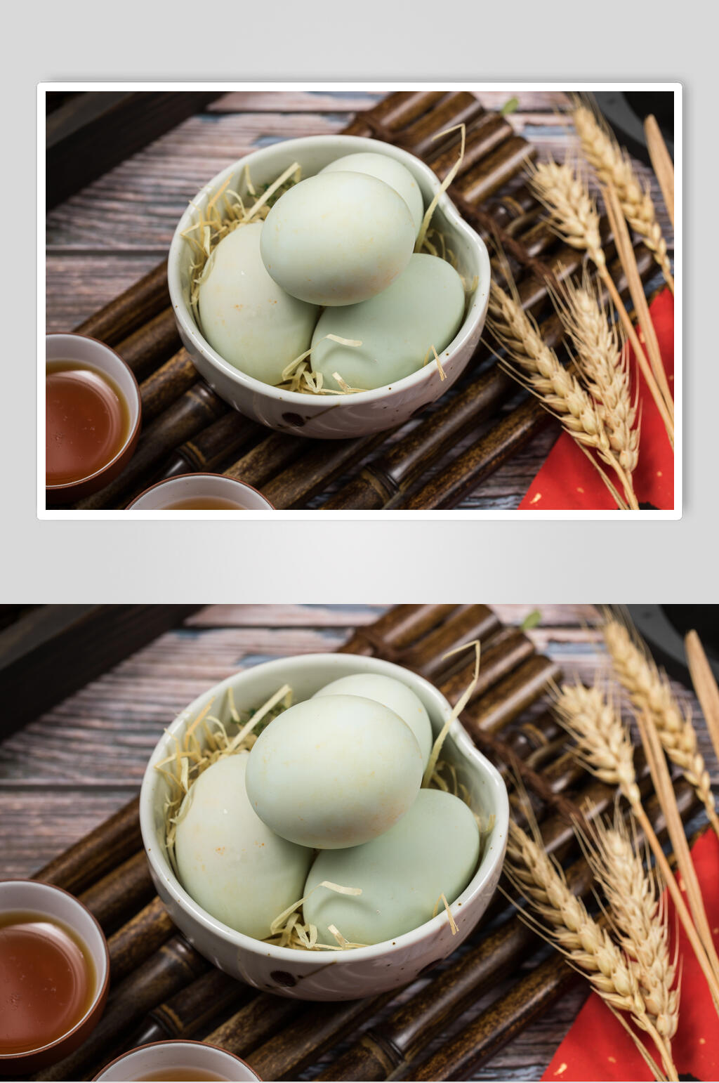 特色美味咸鸭蛋食品图片素材