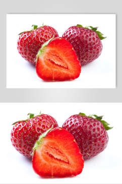 新鲜美味水果草莓食品实拍图片