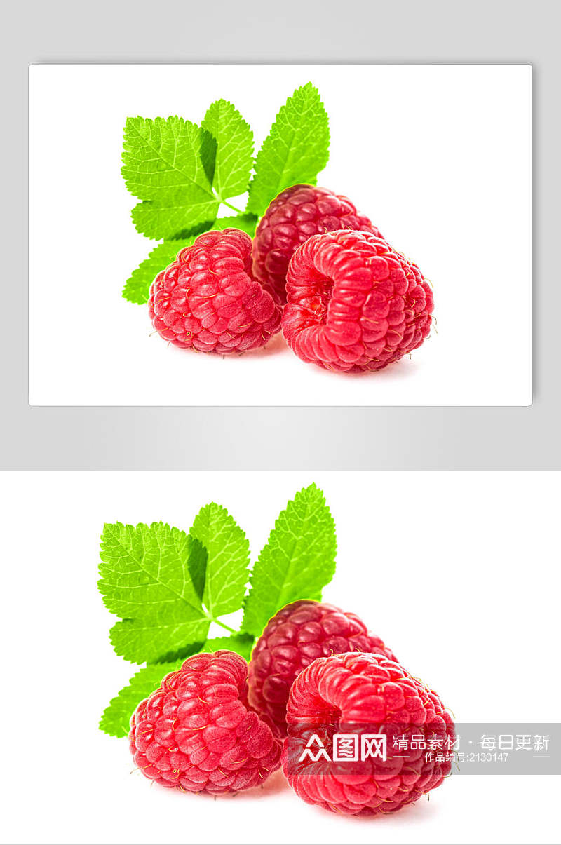 树莓食品实拍图片素材