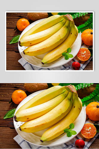 新鲜美味香蕉水果图片