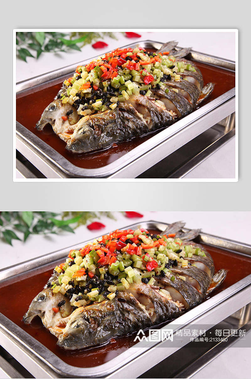 特色酸菜烤鱼食物图片素材