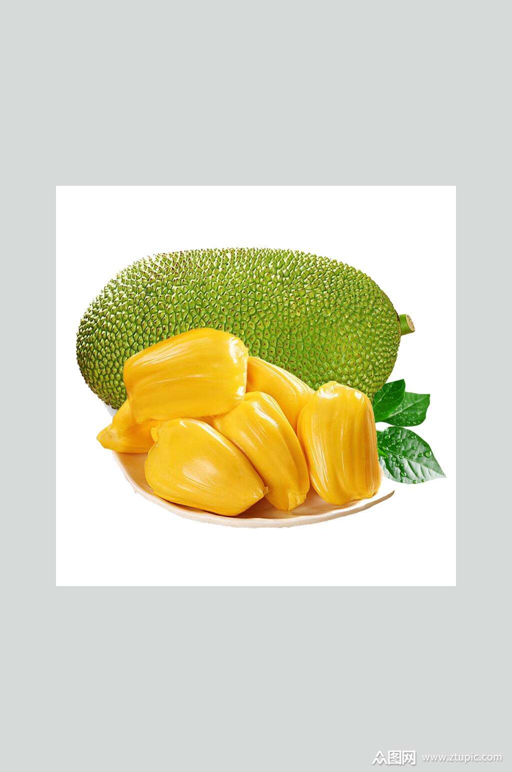 甜蜜菠萝蜜水果食品图片