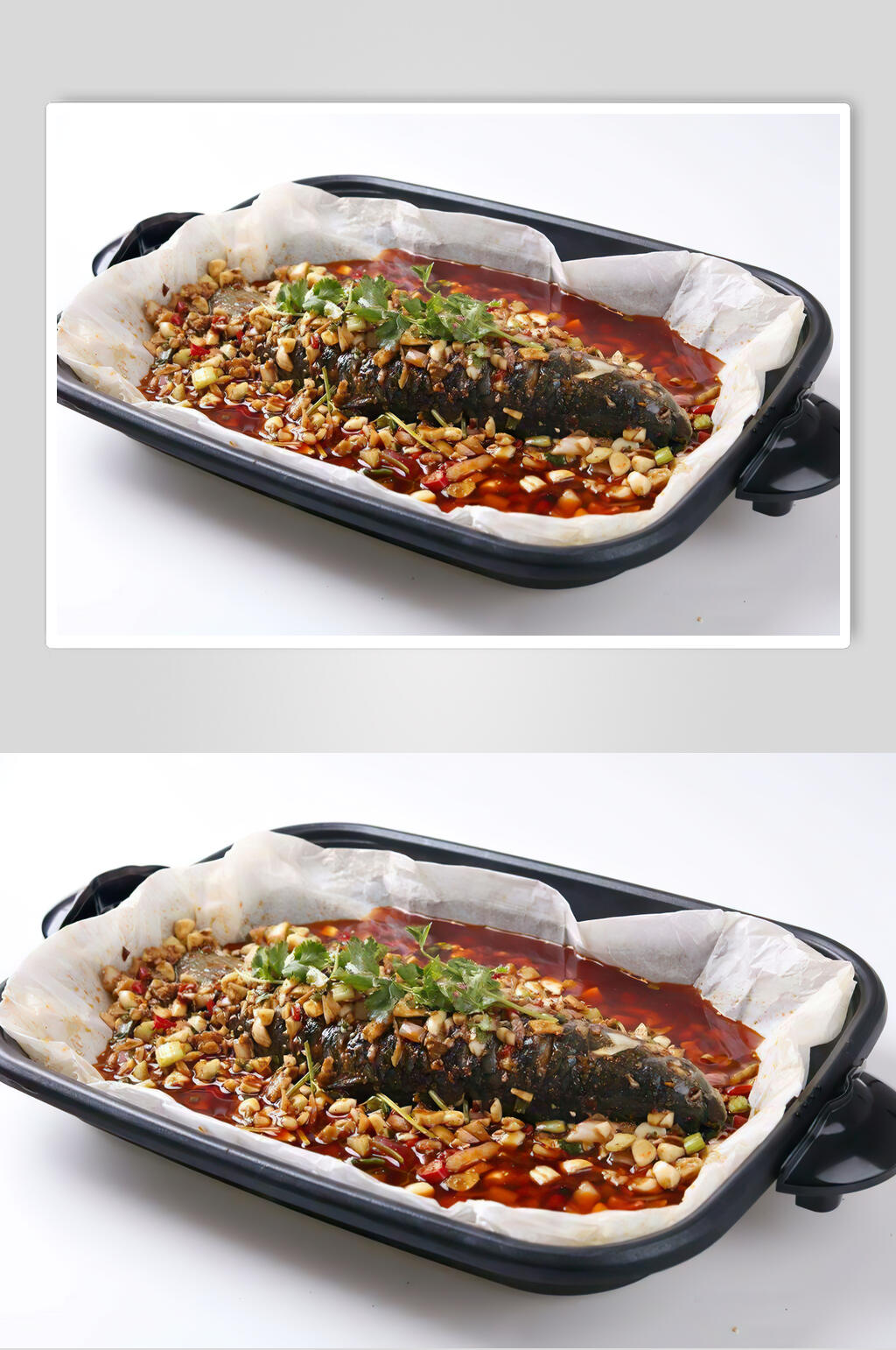 热菜烤鱼食品图片素材