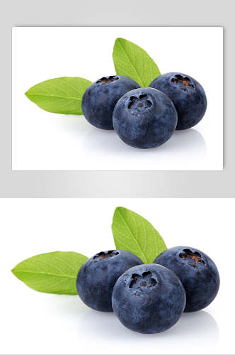 进口美味蓝莓食品实拍图片